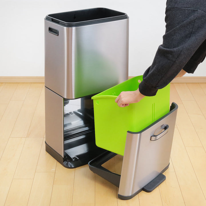 EKOゴミ箱35L＋25Lヒマラヤセンサービン