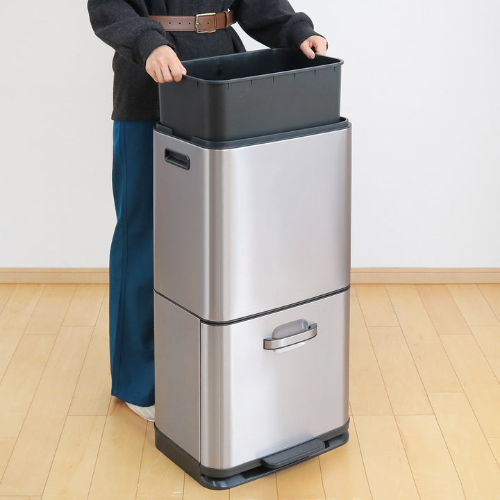 EKOゴミ箱35L＋25Lヒマラヤセンサービン