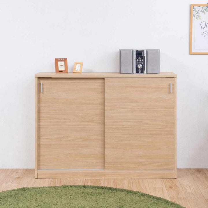 カウンター下収納幅120cm引戸タイプ日本製完成品