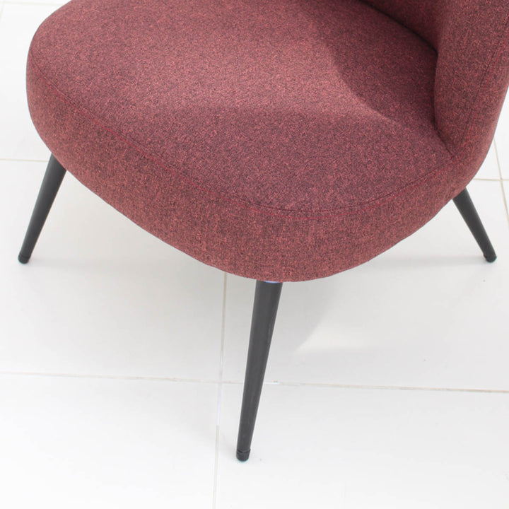 ダイニングチェア座面高40cmプラム