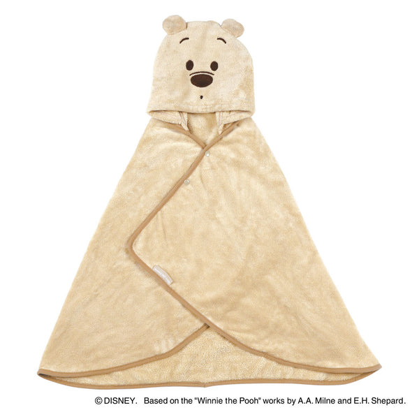 バスタオル吸水速乾フード付きバスポンチョキャラクター