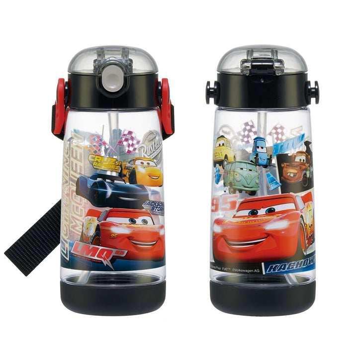 水筒キッズ480ml抗菌直飲みプラスチックキャラクター