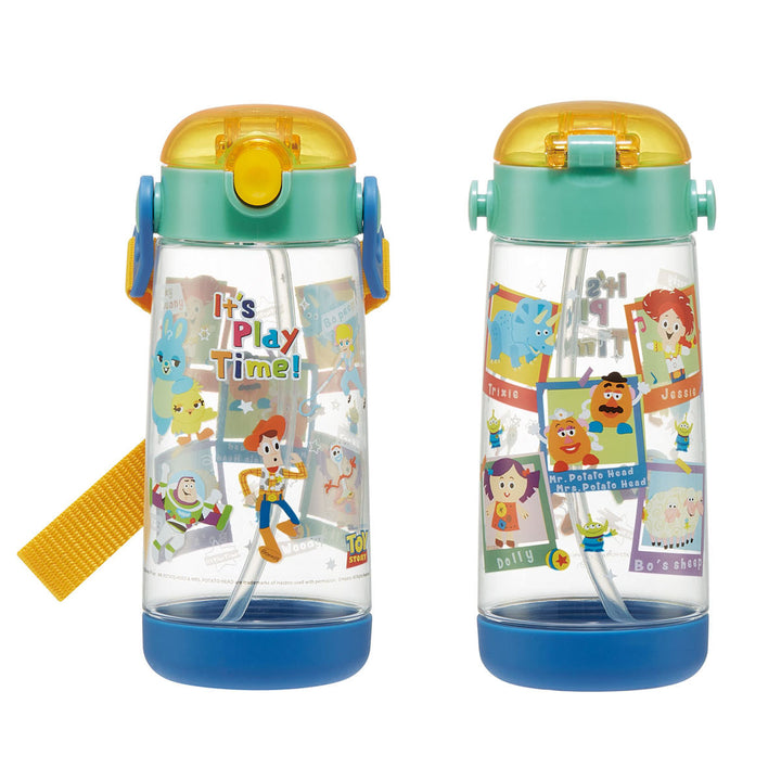 水筒キッズ480ml抗菌直飲みプラスチックキャラクター