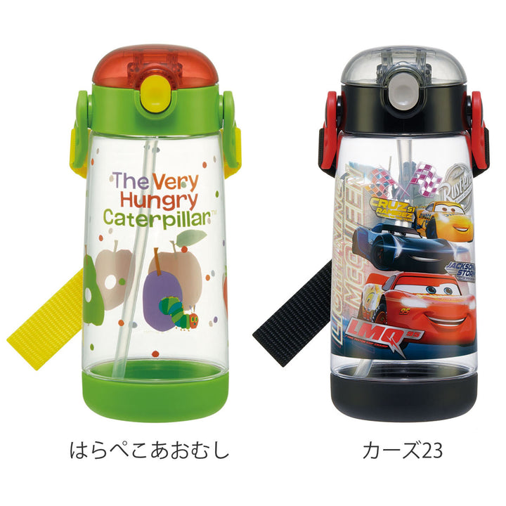 水筒キッズ480ml抗菌直飲みプラスチックキャラクター