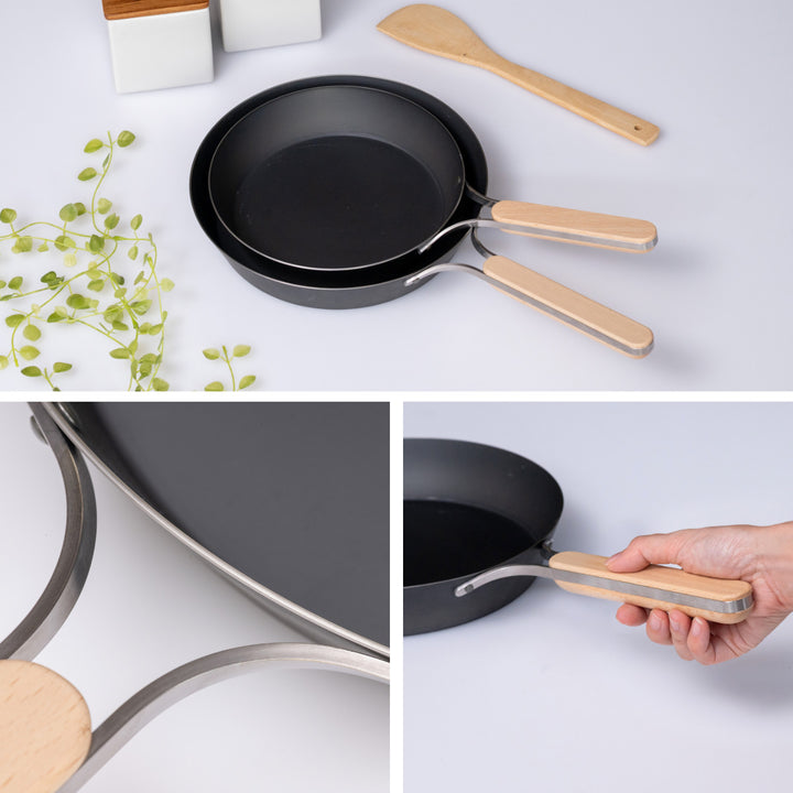 鉄フライパン24cmenzoIH対応日本製