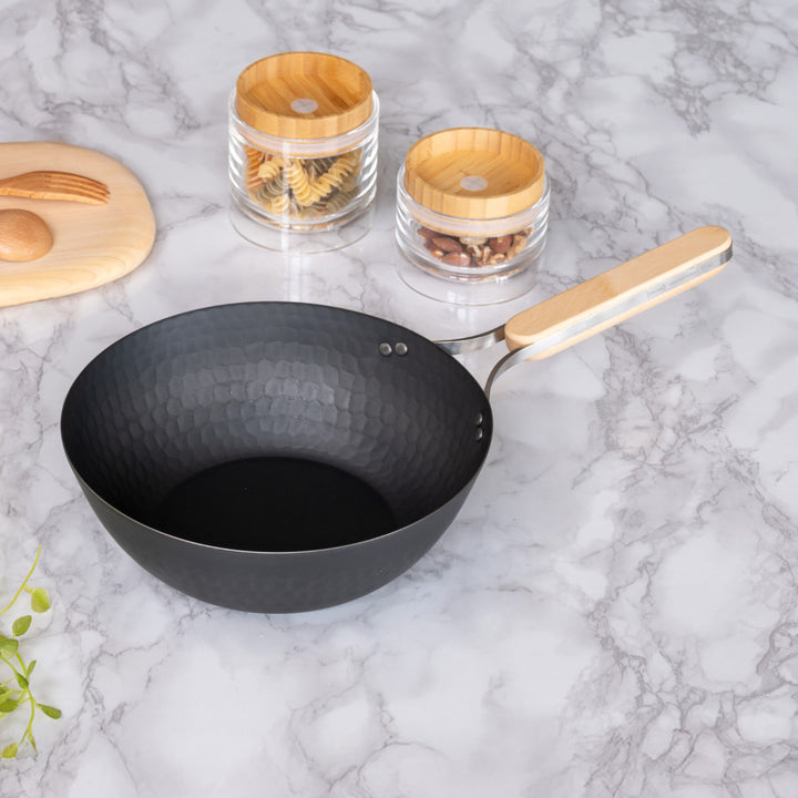 中華鍋鉄製22cmenzoIH対応日本製