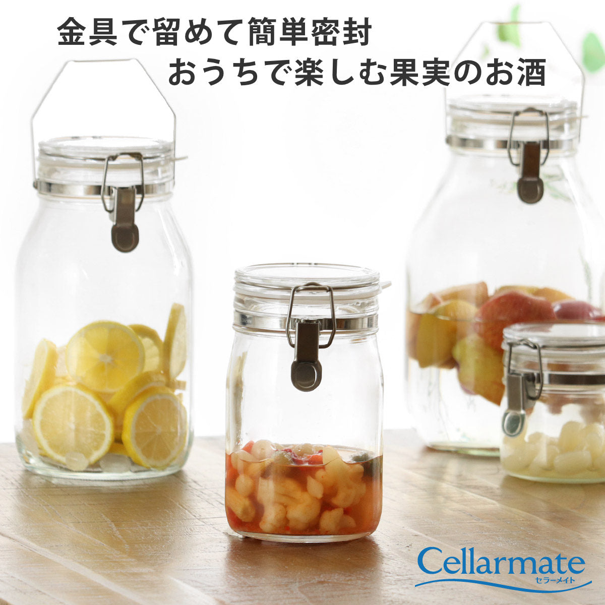 保存容器 1L 密封びん セラーメイト – ハウジー