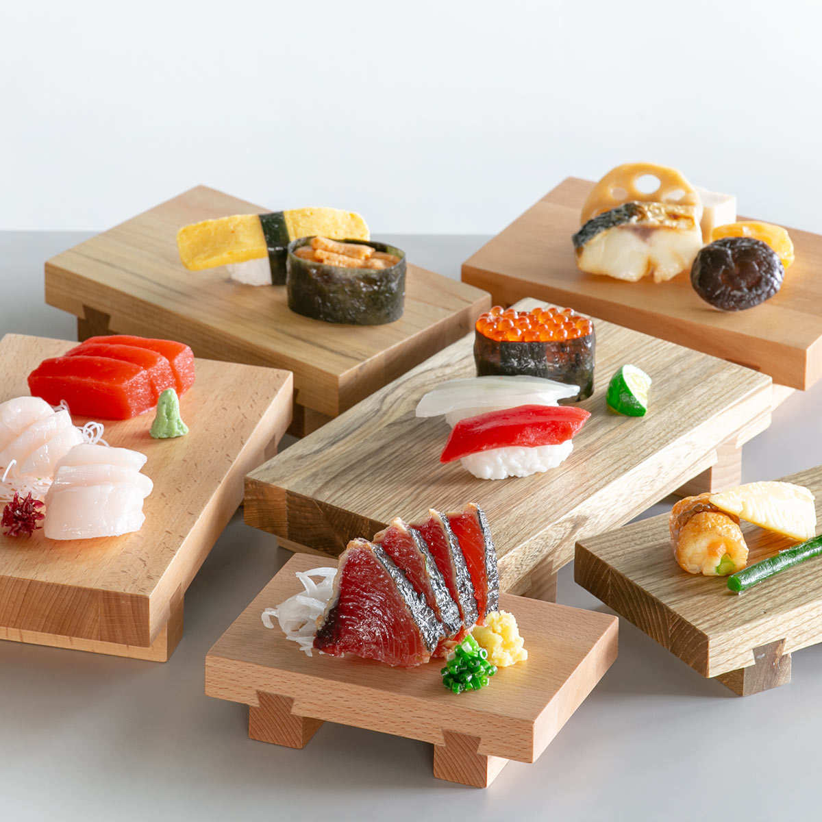 寿司下駄 S 15cm SUSHIGETA 天然木 – ハウジー