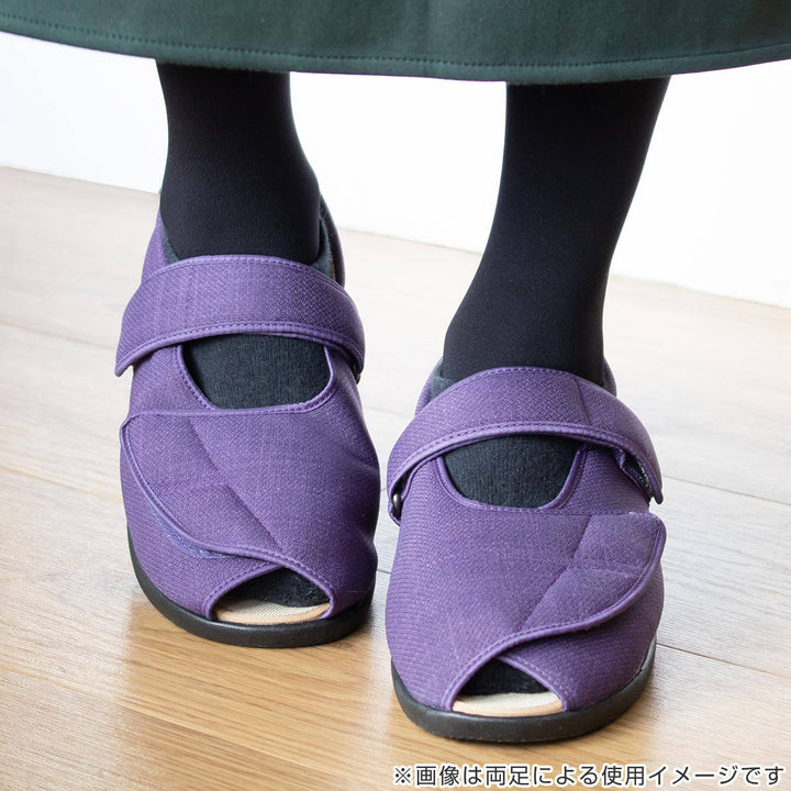 介護シューズあゆみオープンマジック3右足3E3L～5L施設用