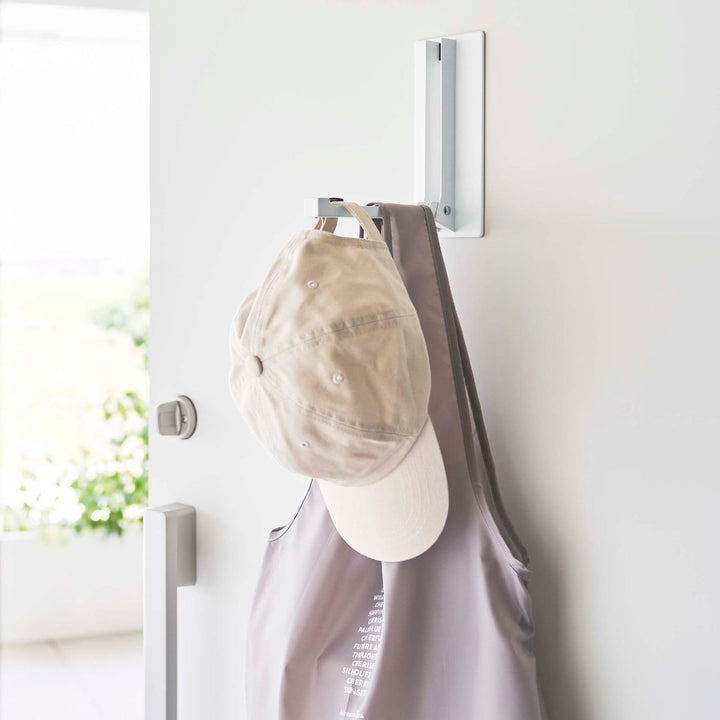 山崎実業towerマグネット折り畳みハンガータワー