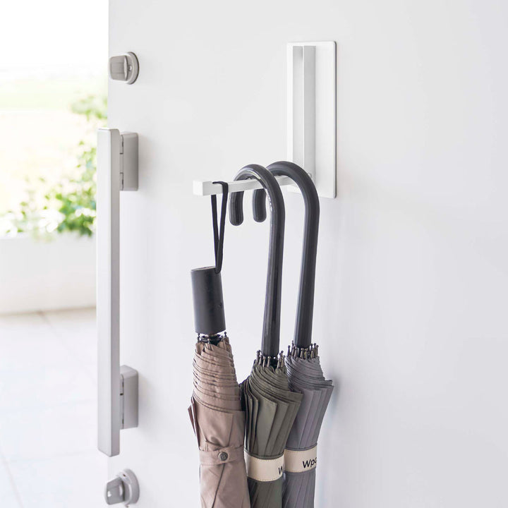 山崎実業towerマグネット折り畳みハンガータワー