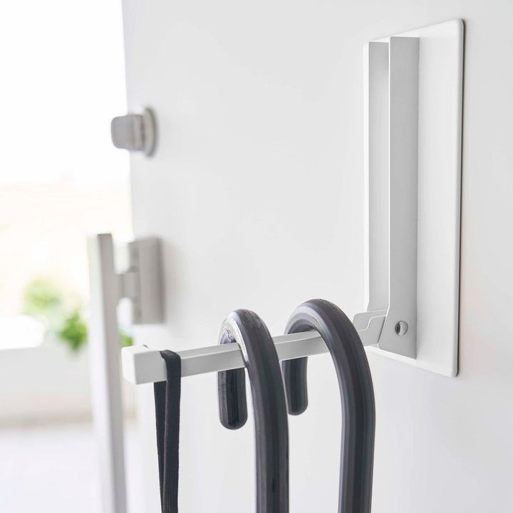 山崎実業towerマグネット折り畳みハンガータワー