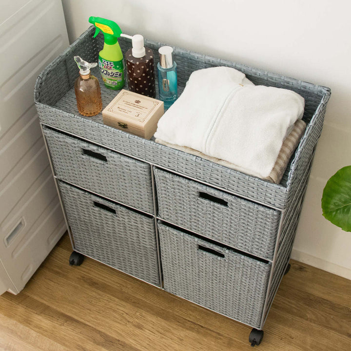 ランドリーチェストDiarioラタン調