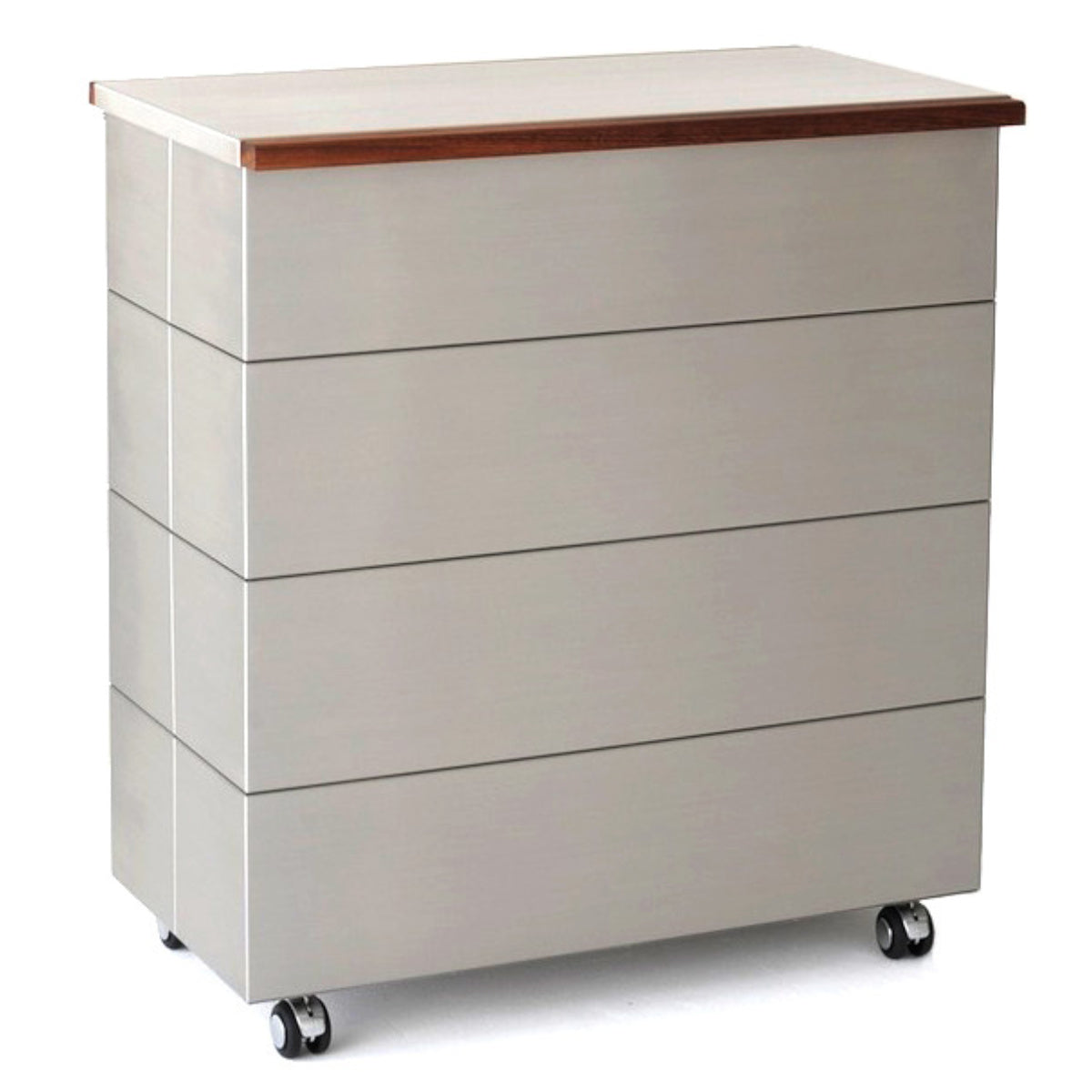 ゴミ箱 90L CUBOID ダブルステンレス 天然無垢 蓋 – ハウジー