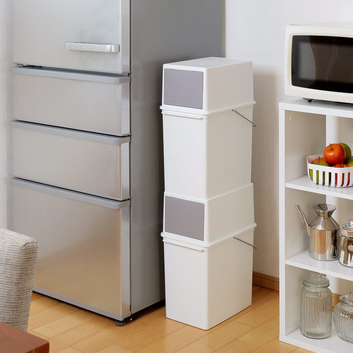 ゴミ箱17Lフロントオープントラッシュビンベーシックダスト