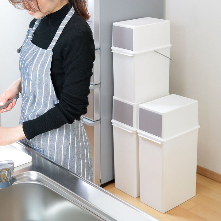 ゴミ箱25Lフロントオープントラッシュビン幅23cm