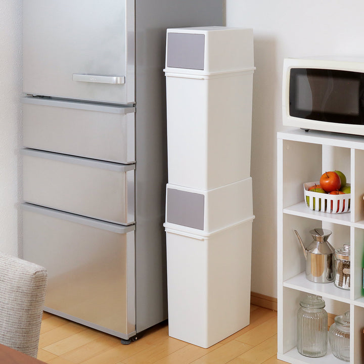 ゴミ箱25Lフロントオープントラッシュビン幅23cm