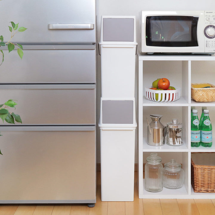 ゴミ箱25Lフロントオープントラッシュビン幅23cm