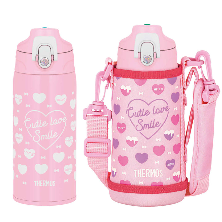 サーモス水筒600ml2wayコップ付き直飲みステンレスFJJ-601WF