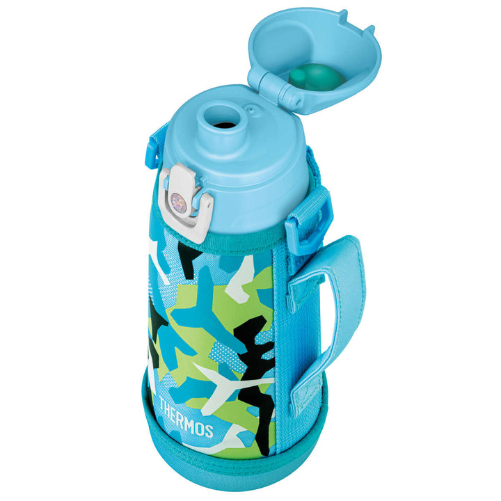 サーモス水筒600ml2wayコップ付き直飲みステンレスFJJ-601WF