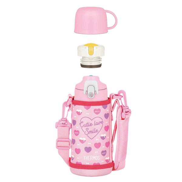 サーモス水筒600ml2wayコップ付き直飲みステンレスFJJ-601WF