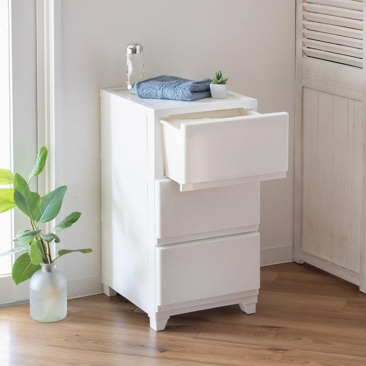 チェスト壁付デコニーシーヴォ3段幅34×奥行43×高さ66.1cm