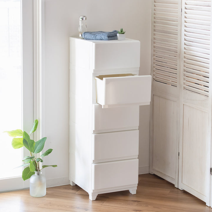 チェスト壁付デコニーシーヴォ5段幅34×奥行43×高さ106.1cm