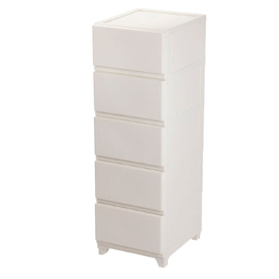 チェスト 壁付 デコニーシーヴォ 5段 幅34×奥行43×高さ106.1cm