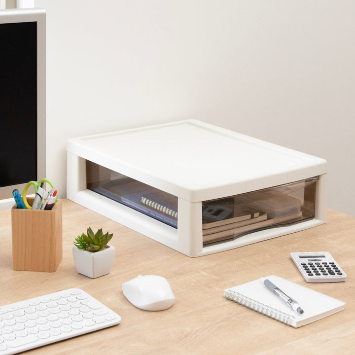 レターケースB4深型1段書類ケース書類整理アプロス幅32.3×奥行40.6×高さ12cm