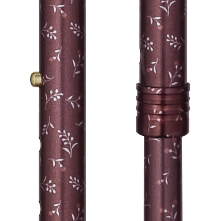 杖ベーシック伸縮軽量女性おしゃれステッキ介護