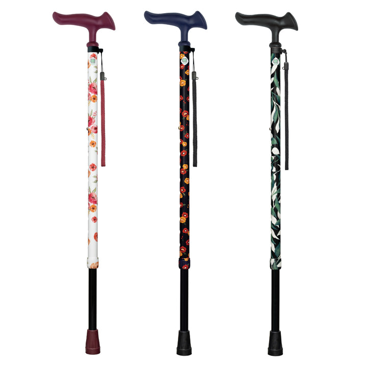 杖かるがもファム2伸縮軽量女性