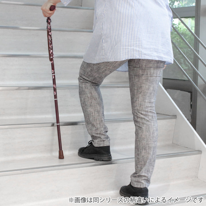 杖かるがもファム2折りたたみ軽量女性