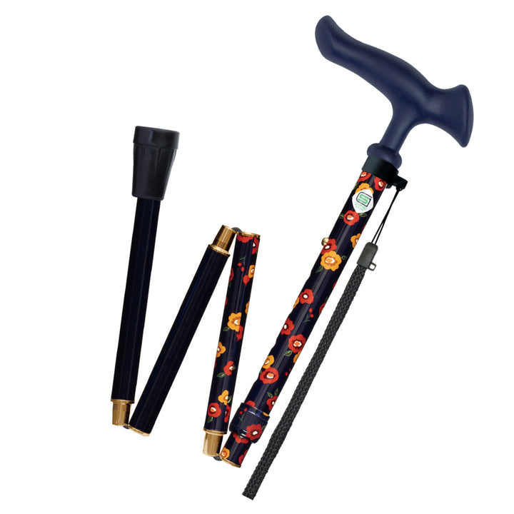 杖かるがもファム2折りたたみ軽量女性