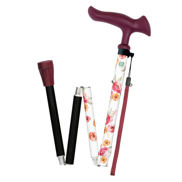 杖かるがもファム2折りたたみ軽量女性