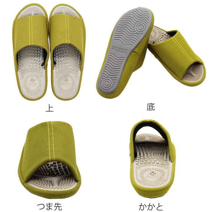 スリッパ健康サンダル足ツボ22.0～26.5cm