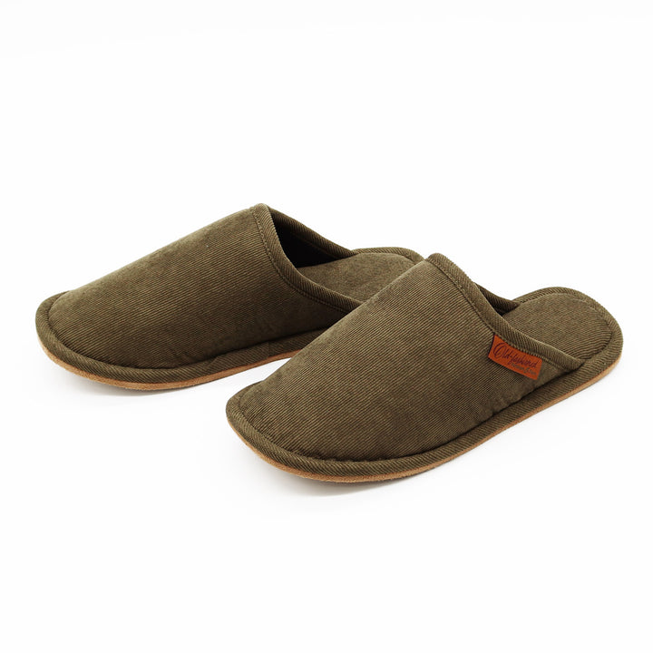 スリッパコーデュロイポリエステル静音設計22.0～26.5cm