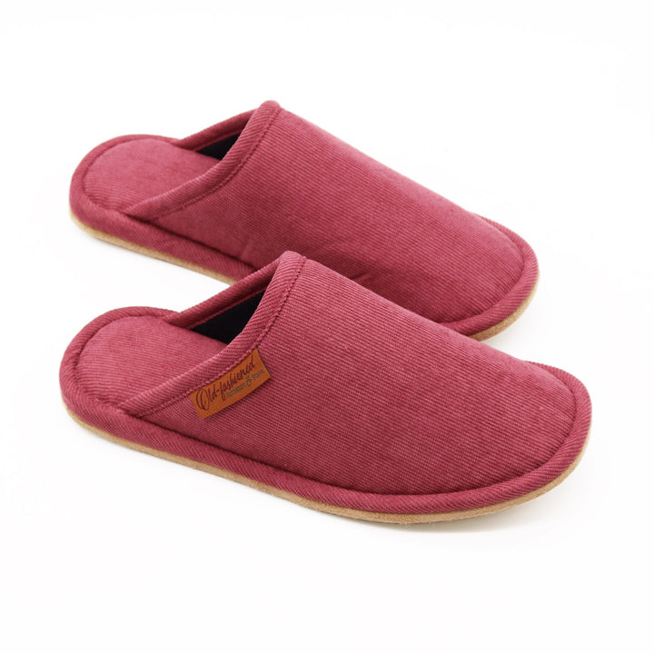 スリッパコーデュロイポリエステル静音設計22.0～26.5cm