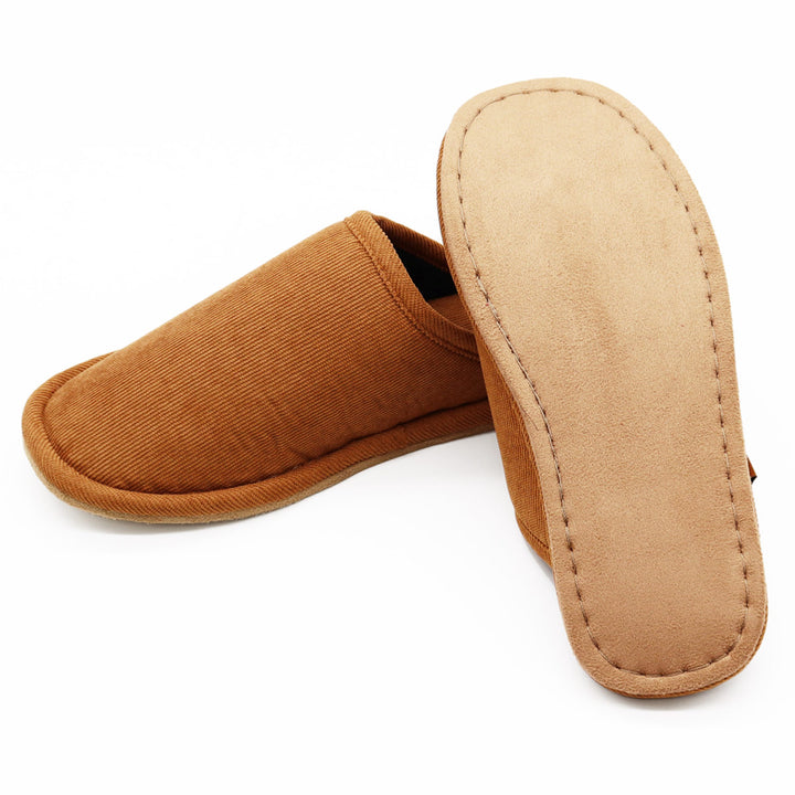 スリッパコーデュロイポリエステル静音設計22.0～26.5cm