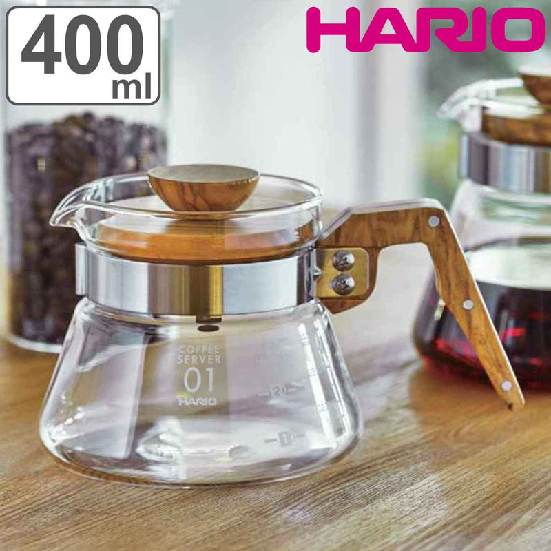 ハリオコーヒーサーバー400ml耐熱ガラス