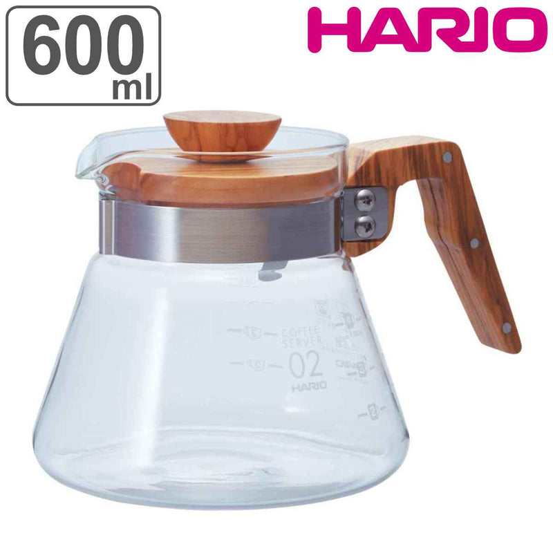 ハリオコーヒーサーバー600ml耐熱ガラス