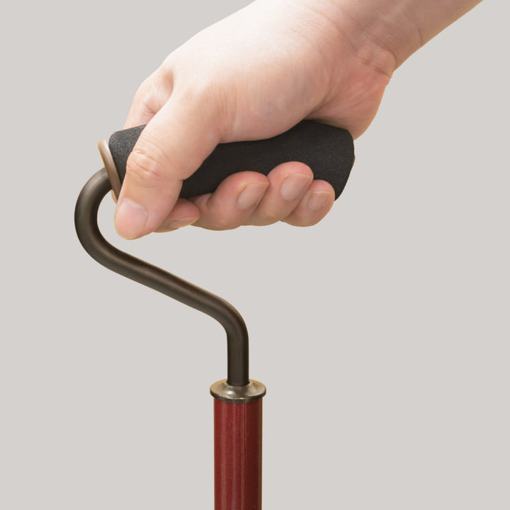 杖手のひらフィットステッキ伸縮軽量おしゃれ介護