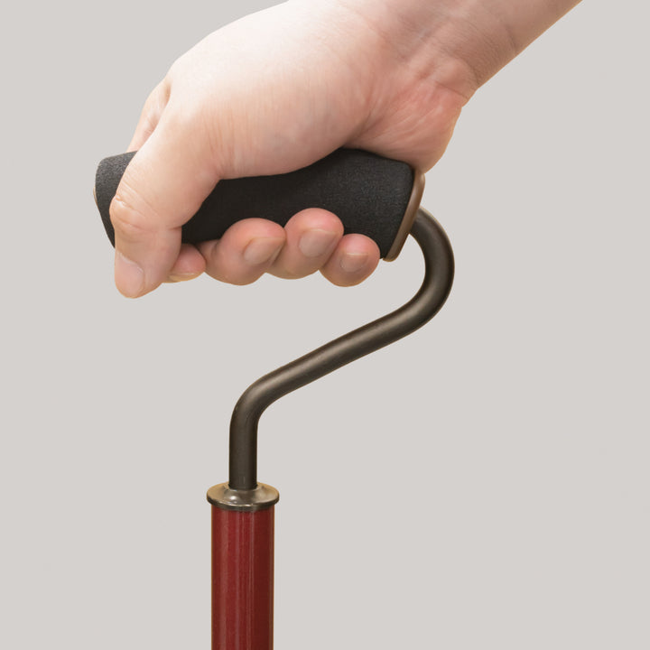 杖手のひらフィットステッキ伸縮軽量おしゃれ介護