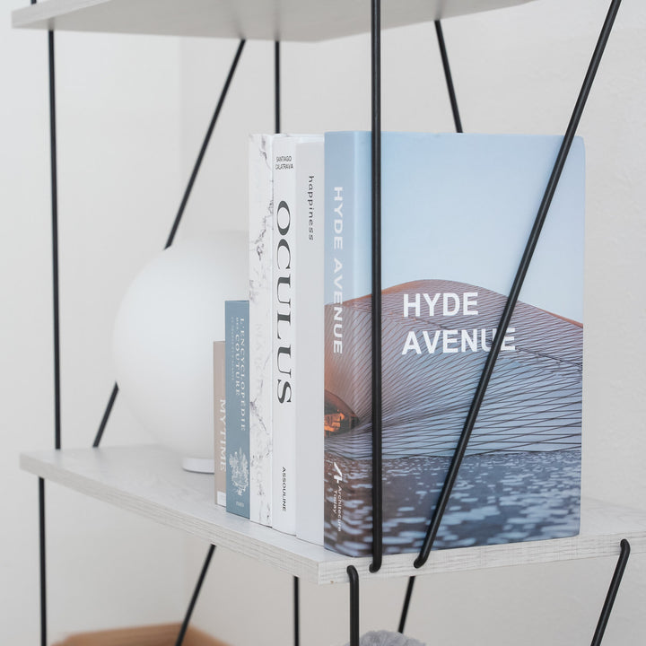 EZBOワイヤーラック3段幅61cm工具不要簡単組立モノトーン