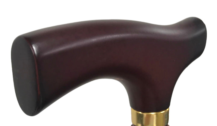 杖伸縮ベーシック木目軽量