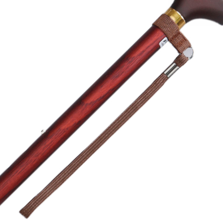 杖伸縮ベーシック木目軽量