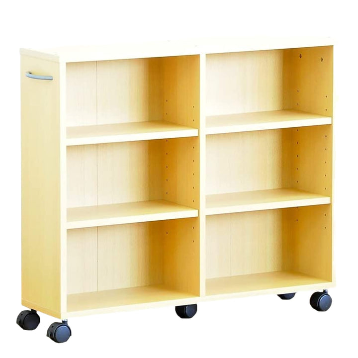 押入れラック幅20cm奥行75cmすき間収納2台組キャスター付