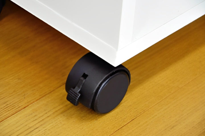 押入れラック幅20cm奥行75cmすき間収納2台組キャスター付