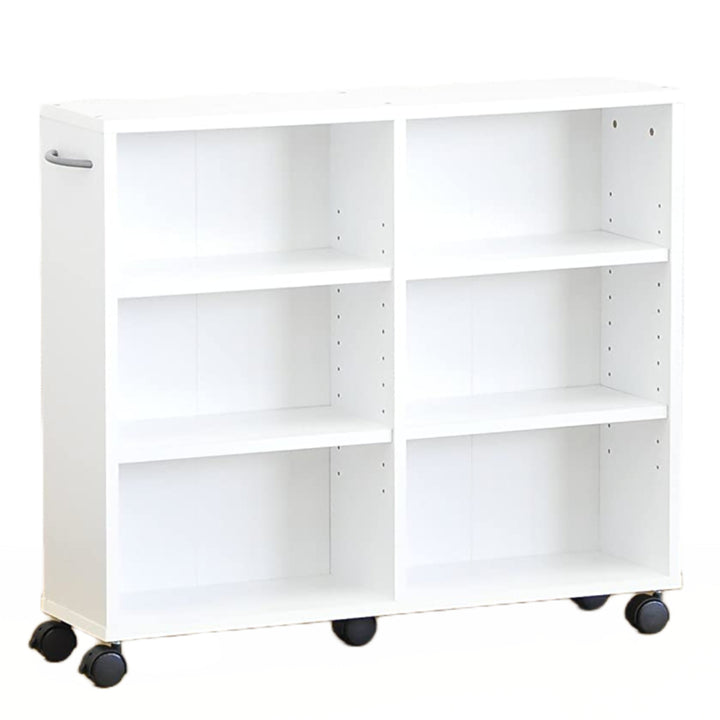 押入れラック幅20cm奥行75cmすき間収納3台組キャスター付