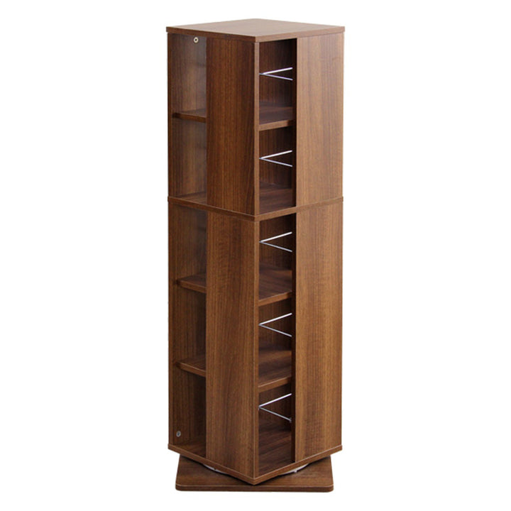 回転コミックラック5段ブックシェルフ幅39cm