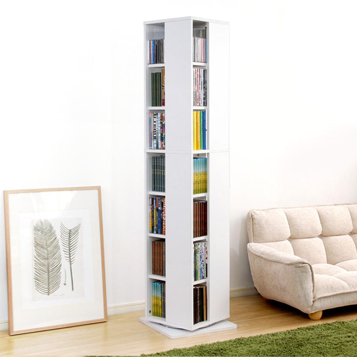 回転コミックラック7段ブックシェルフ幅39cm